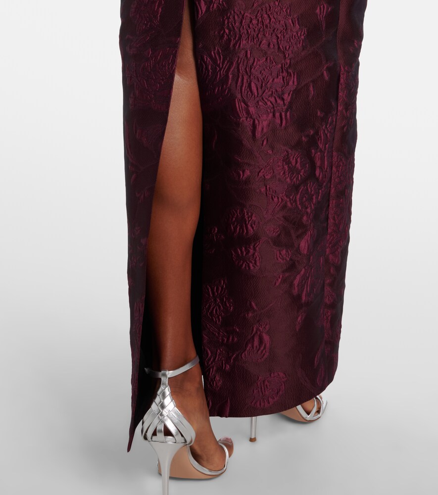  Emilia Wickstead Emilia Wickstead Robe Micheline Aus Cloqué 