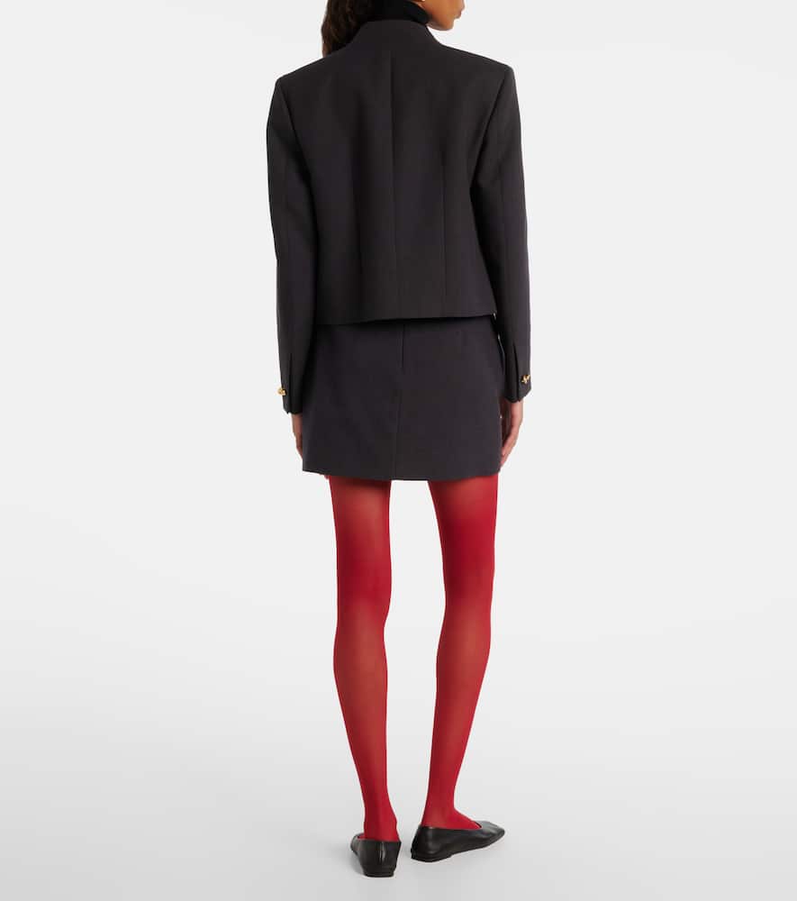 Wolford Individual 20 Tights In Red