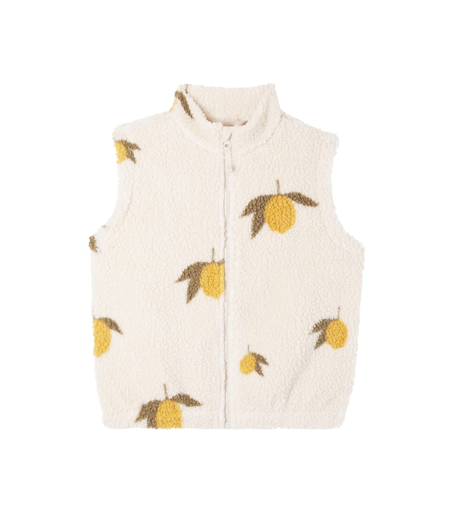 Konges Slojd Konges Sløjd Jody Printed Teddy Vest In White