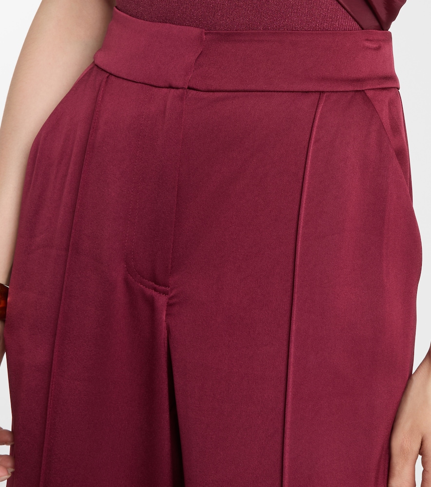  Simkhai Simkhai Weite High-rise-hose Kyra Aus Satin 