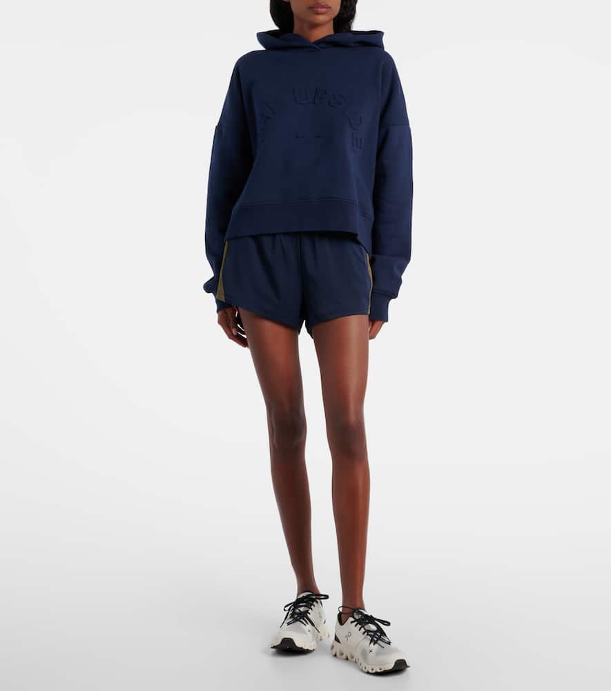 The Upside Starburst Lucky Running Shorts In Blue