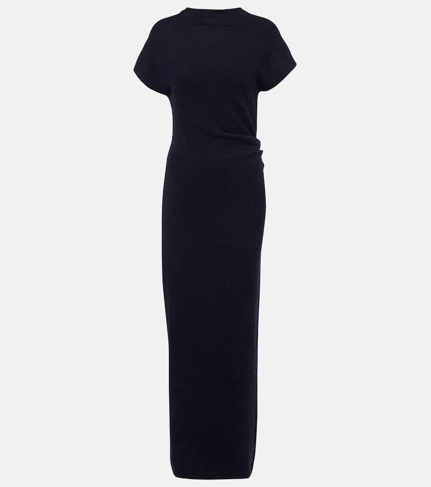 Proenza Schouler Abie Knitted Maxi Dress In Blue
