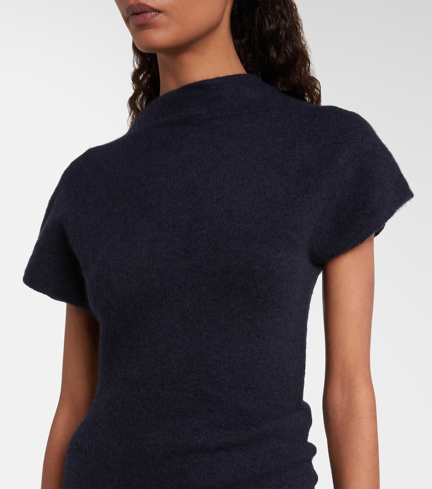 Proenza Schouler Abie Knitted Maxi Dress In Blue