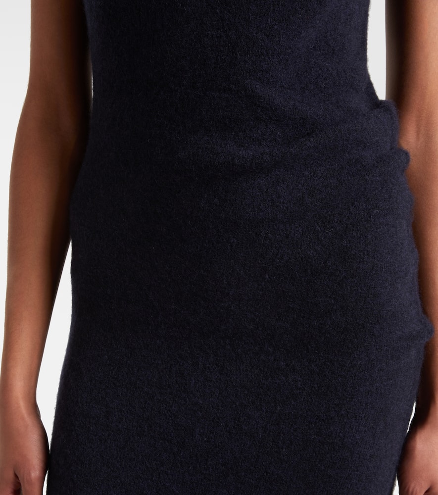 Proenza Schouler Abie Knitted Maxi Dress In Blue