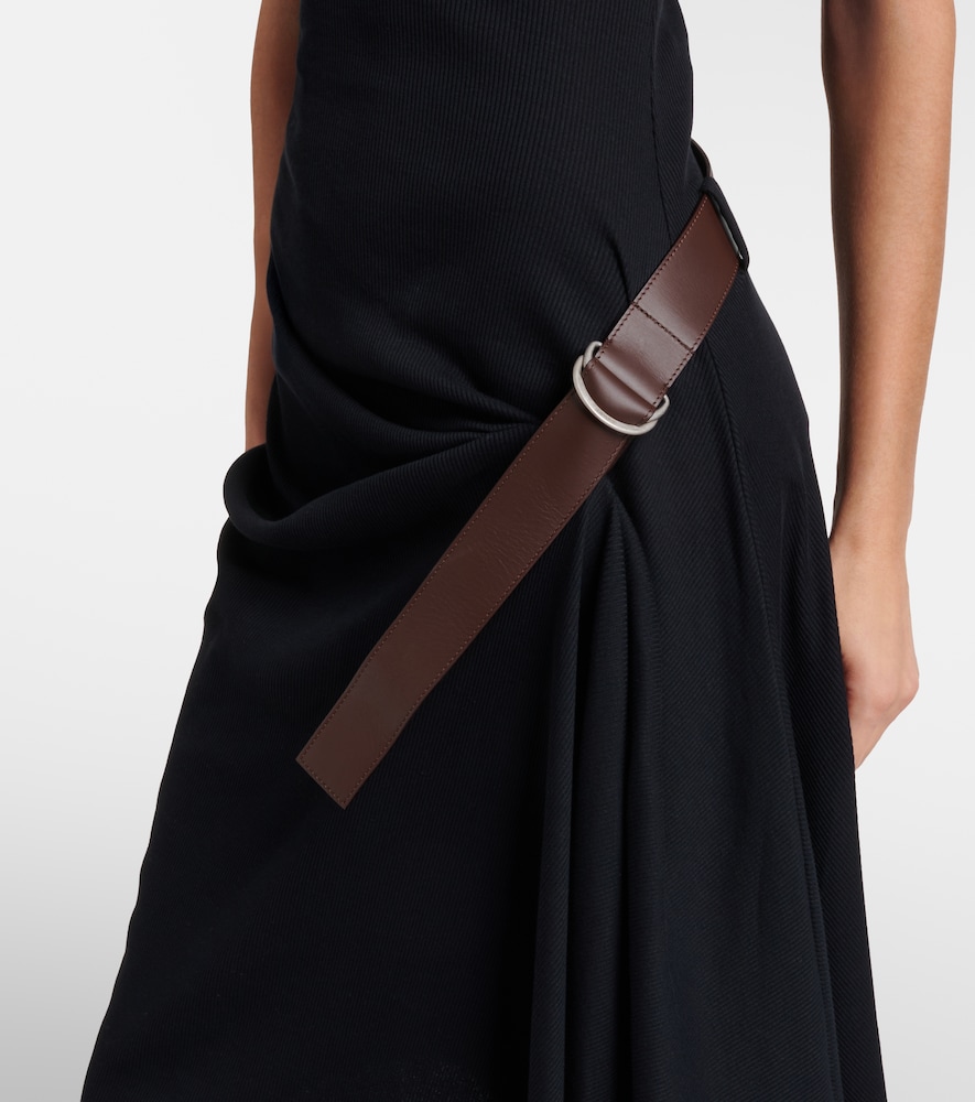  Loewe Loewe Midikleid Aus Rippstrick 