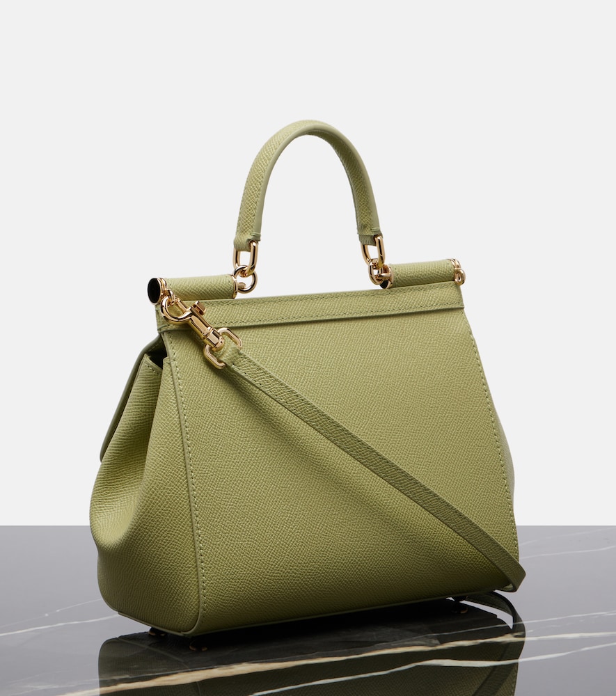  Dolce&gabbana Dolce&gabbana Henkeltasche Sicily Small Aus Leder 
