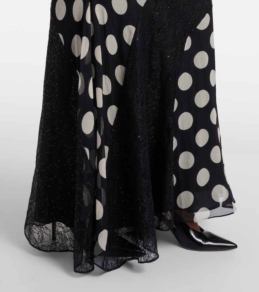  Nina Ricci Nina Ricci Maxikleid Aus Seide 