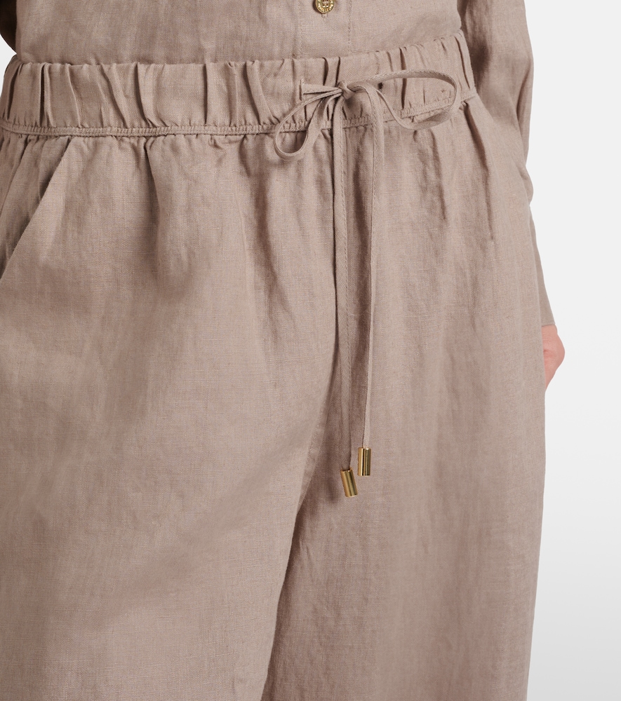 Heidi Klein Heidi Klein Zakynthos Linen Wide-leg Pants 