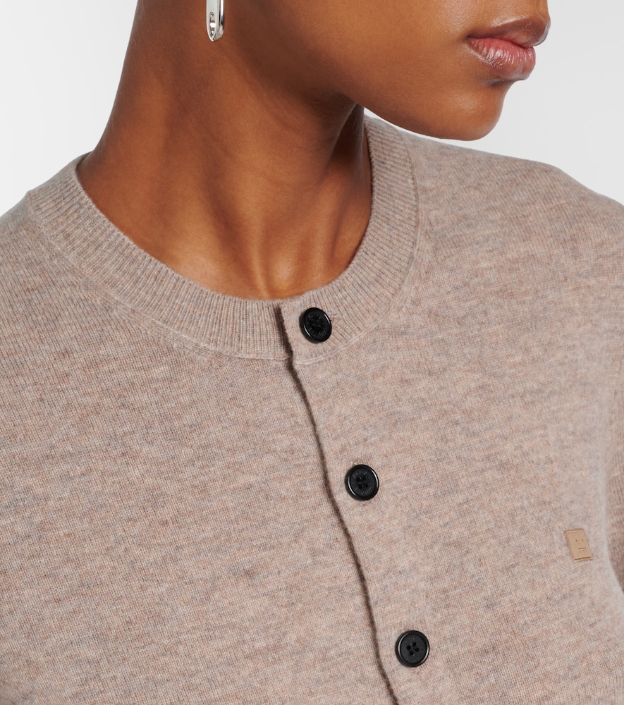  Acne Studios Acne Studios Cardigan Aus Wolle Und Yakwolle 