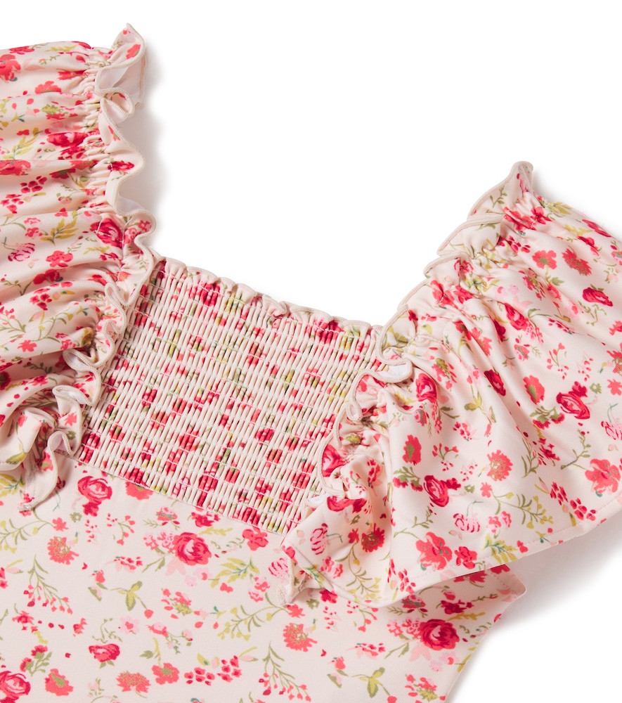  Bonton Bonton Nada Floral Ruffled Swimsuit 
