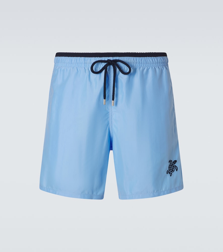 Vilebrequin Men's Blue Moka Swim Trunks UK Size 38 - Mytheresa