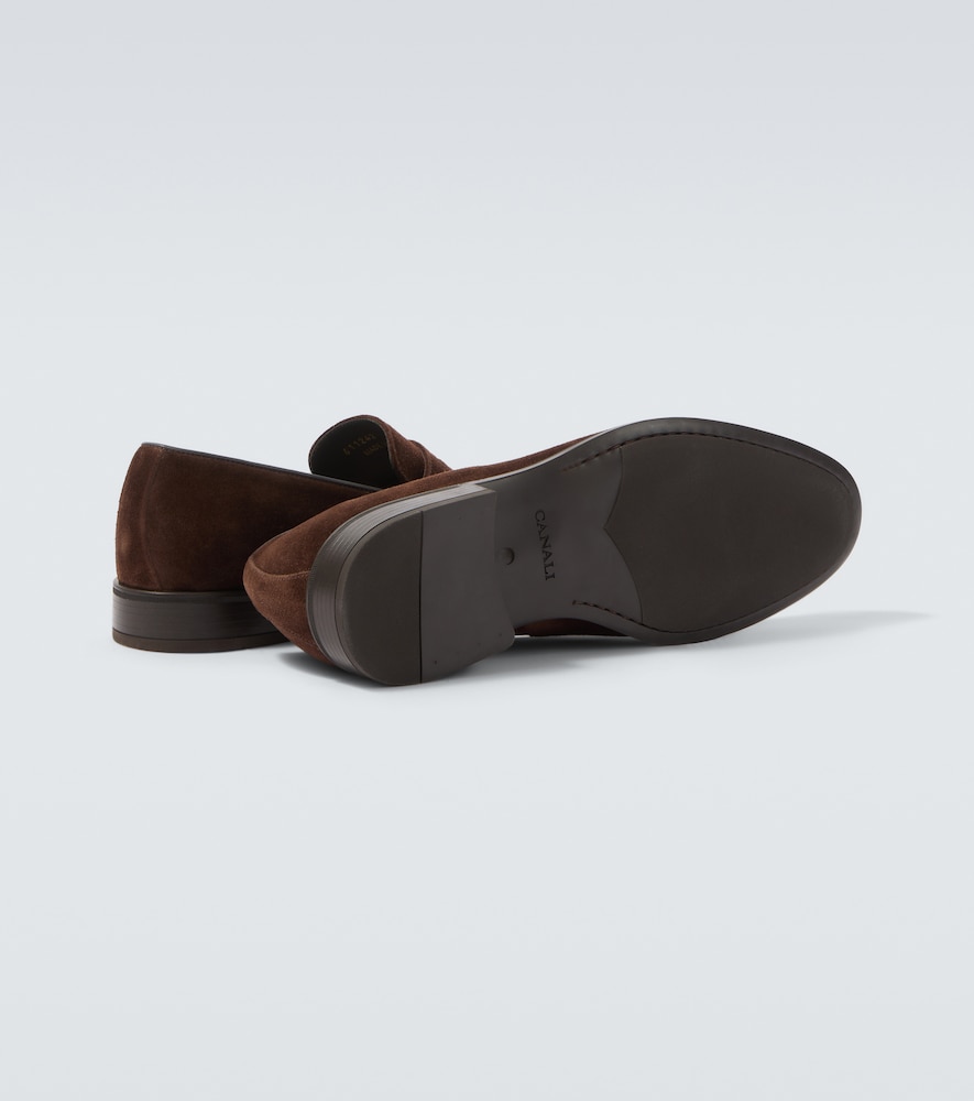  Canali Canali Loafers Aus Veloursleder 