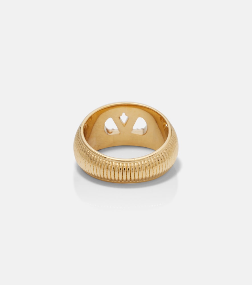  Valentino Valentino Ring Vlogo Signature Mit Swarovski®-kristallen 