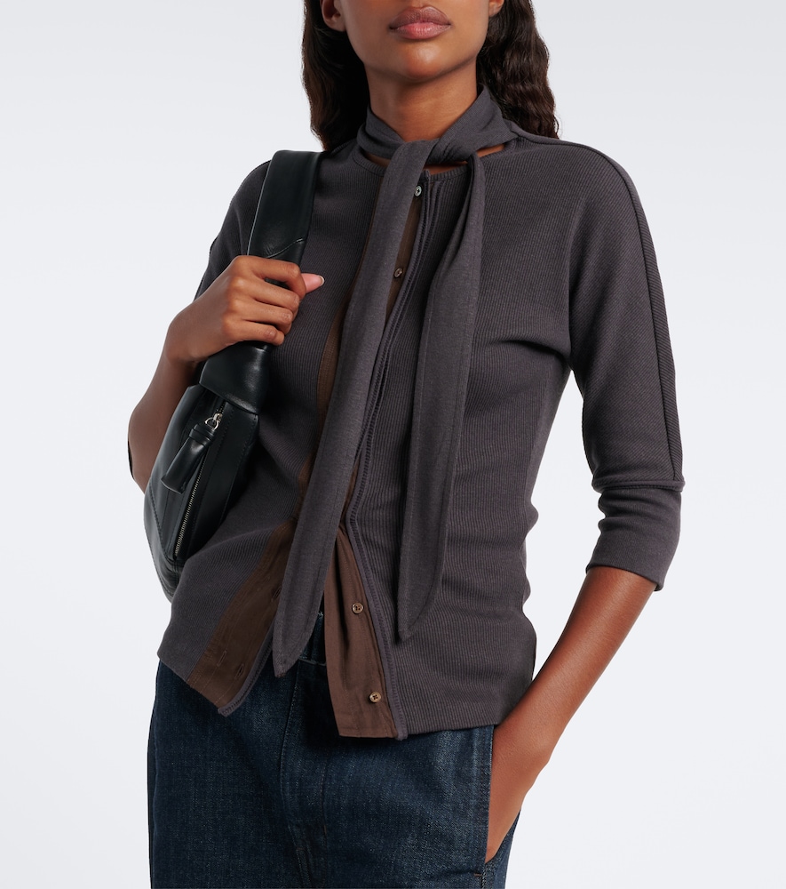 Cotton And Linen-Blend Jersey T-Shirt