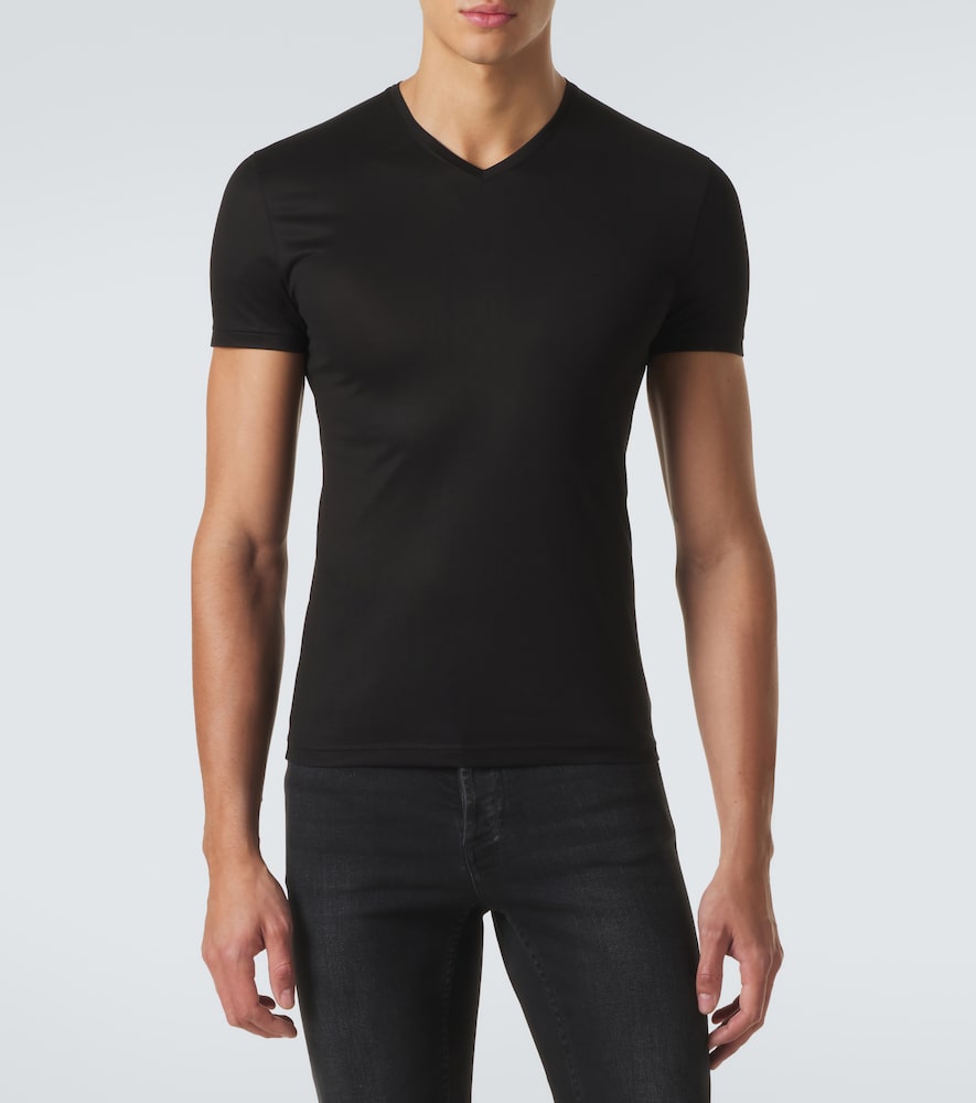 Gucci Gucci T-shirt Aus Seiden-jersey 