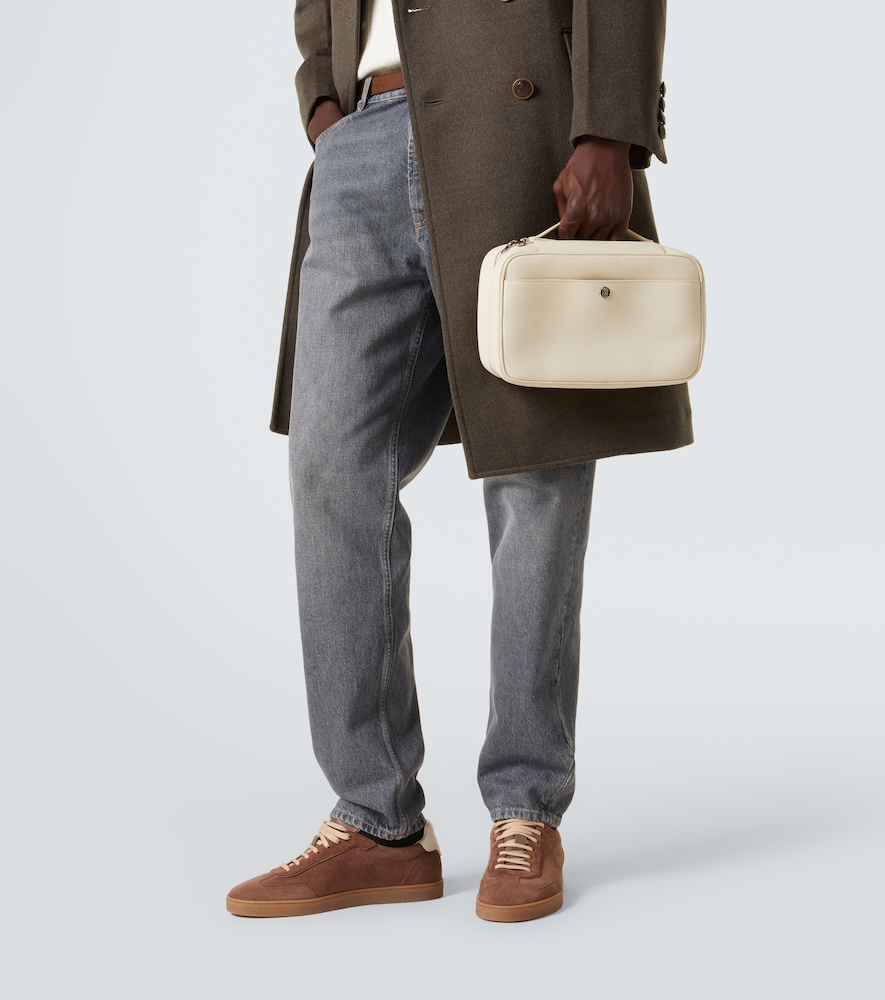 Brunello Cucinelli Leather toiletry bag | Thumbnail 5