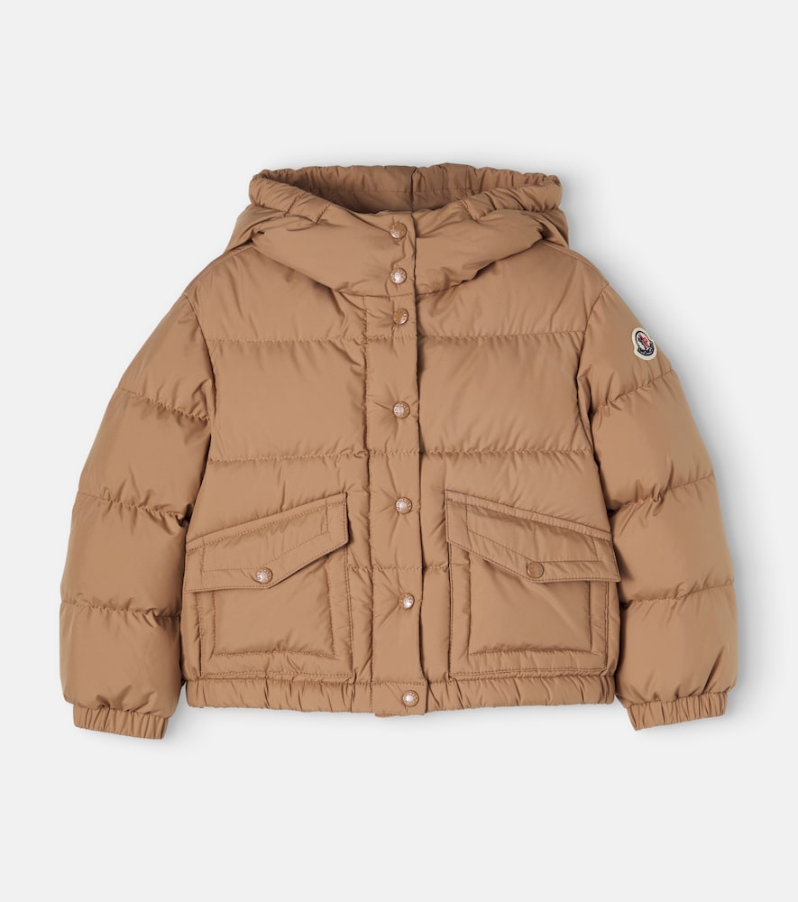 MONCLER Moncler Enfant Hooded technical down jacket