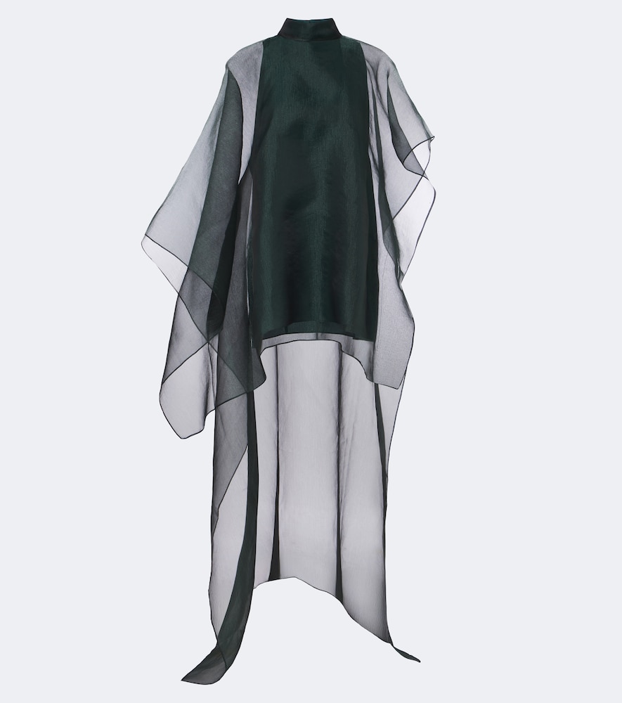Abito corto Dallas asimmetrico in organza