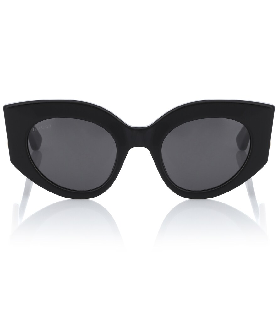gucci acetate cat eye sunglasses