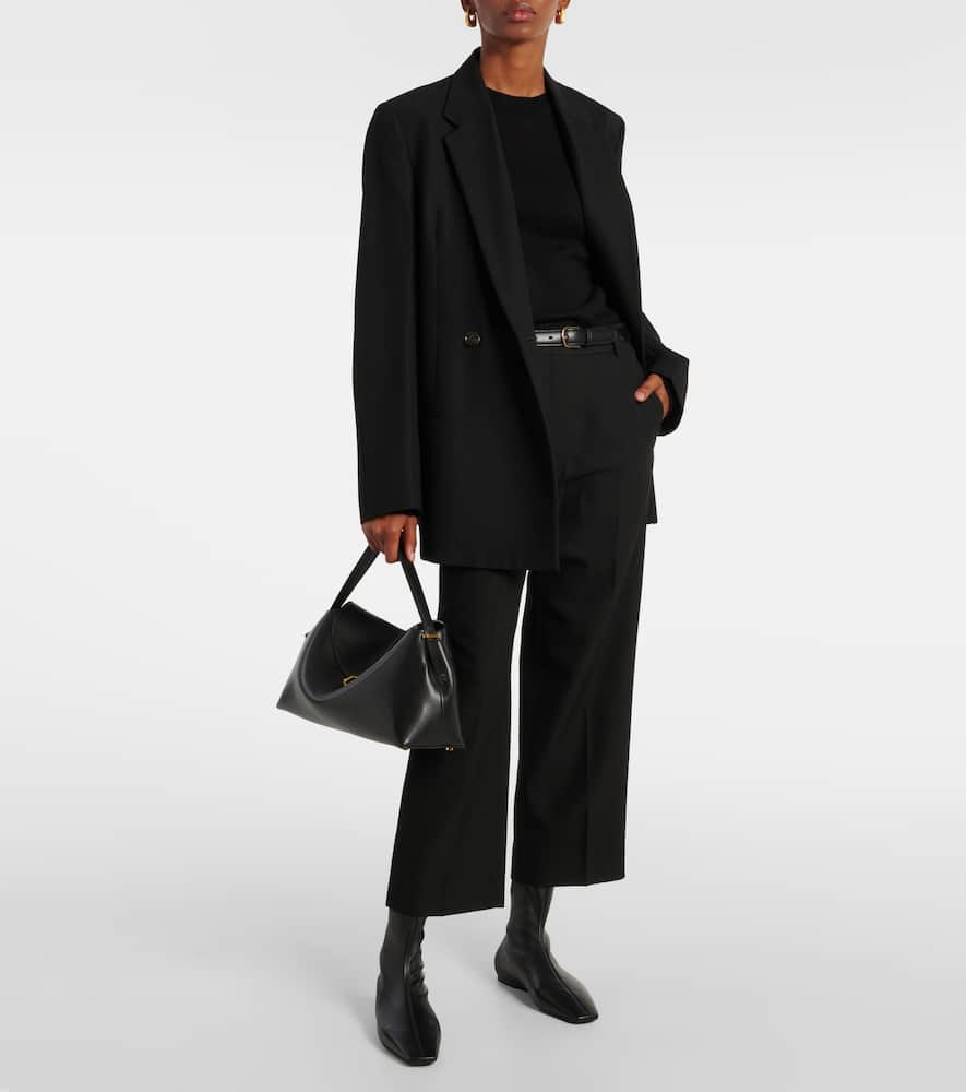 Totême The Sock Boot Black In Black 001