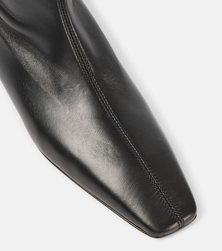 Totême The Sock Boot Black In Black 001