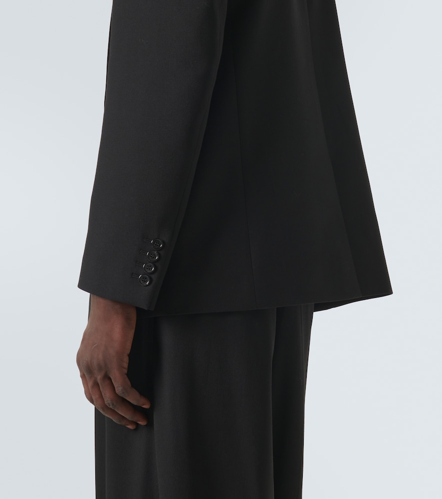  Saint Laurent Saint Laurent Double-breasted Wool Blazer 