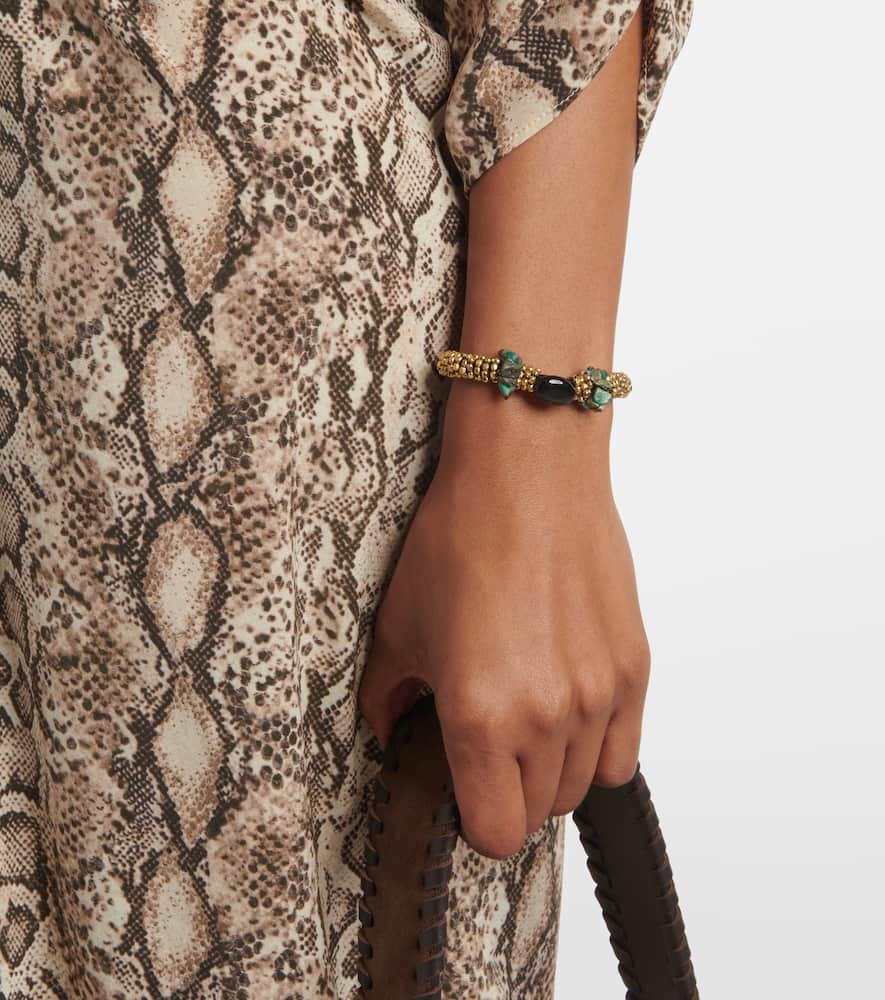 Isabel Marant Embellished Bracelet In Gold