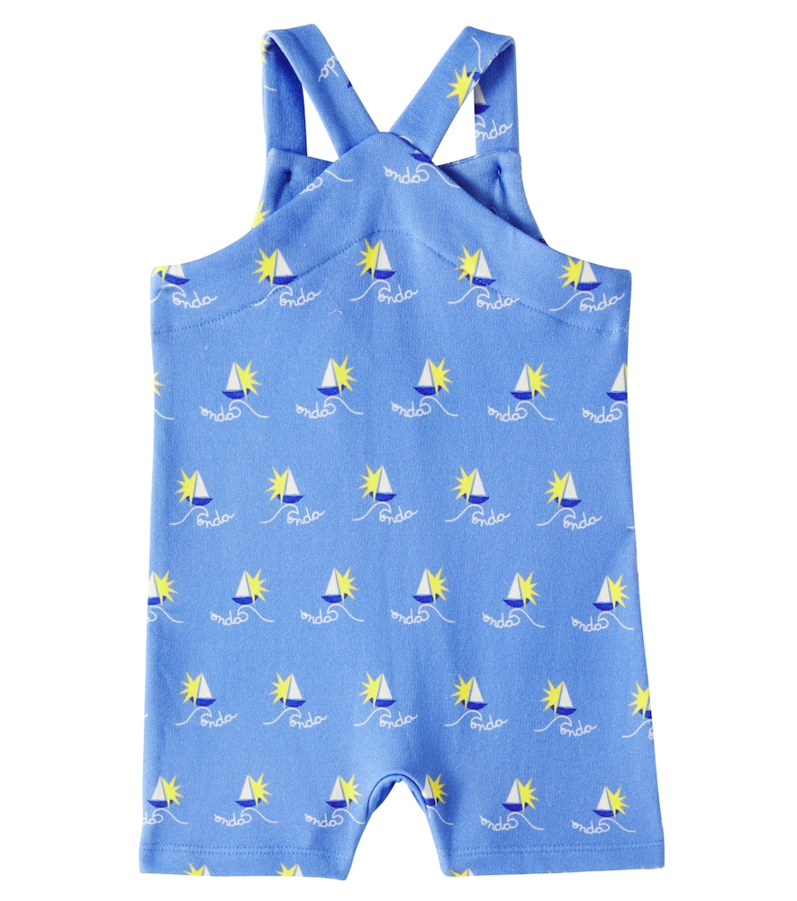  Fabula Fã¡bula Printed Cotton-blend Romper 