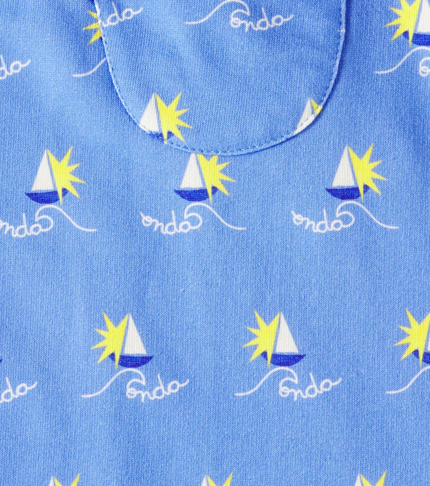  Fabula Fã¡bula Printed Cotton-blend Romper 