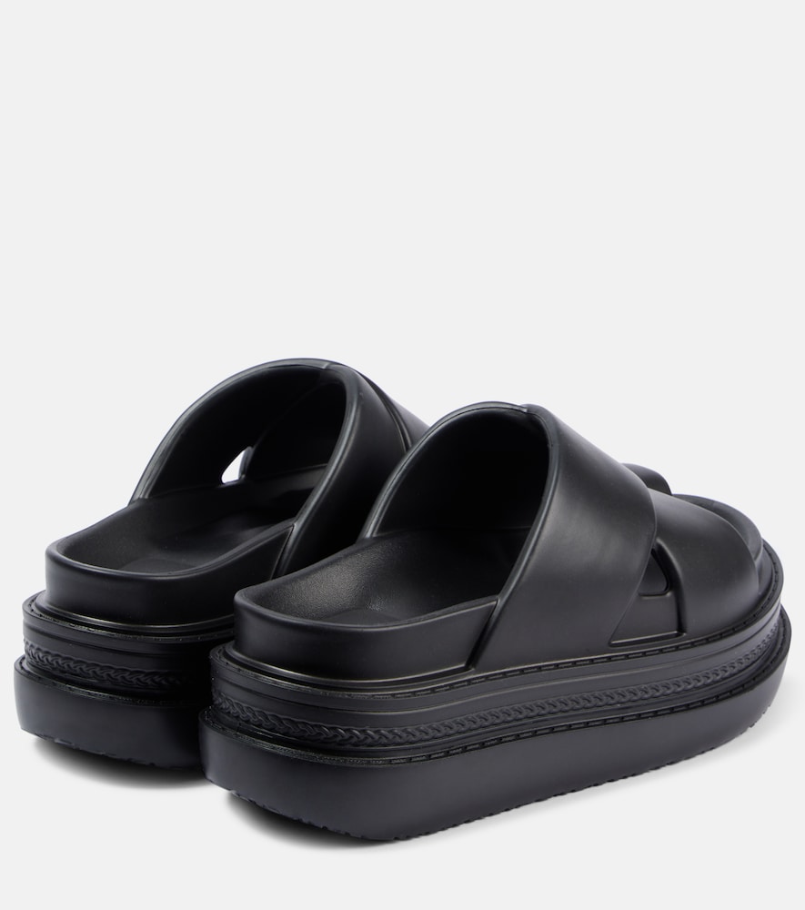  Sacai Sacai Plateausandalen 