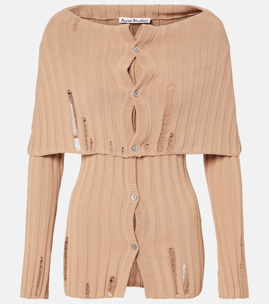 Acne Studios Cardigan en coton mlang 450 €