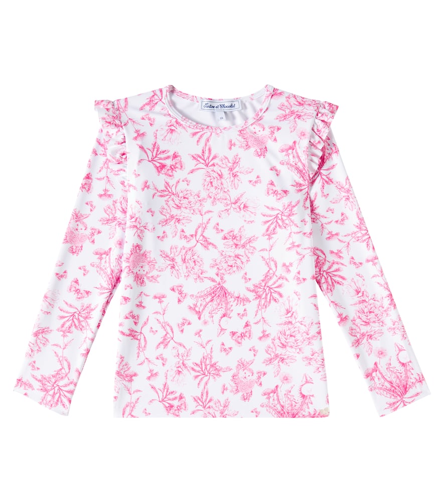 Tartine Et Chocolat Bedruckter Rashguard In Multicolor