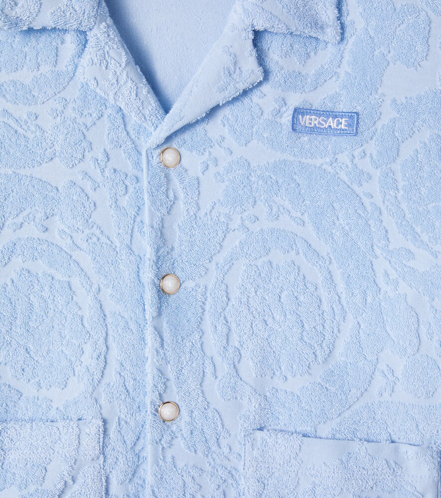  Versace Kids Versace Kids Hemd Aus Frottee 