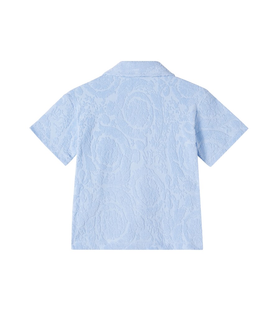  Versace Kids Versace Kids Hemd Aus Frottee 