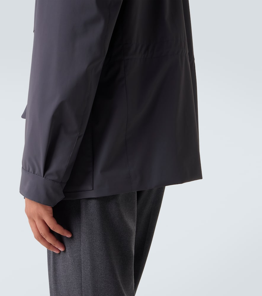 Tod's Field Jacket In Gray
