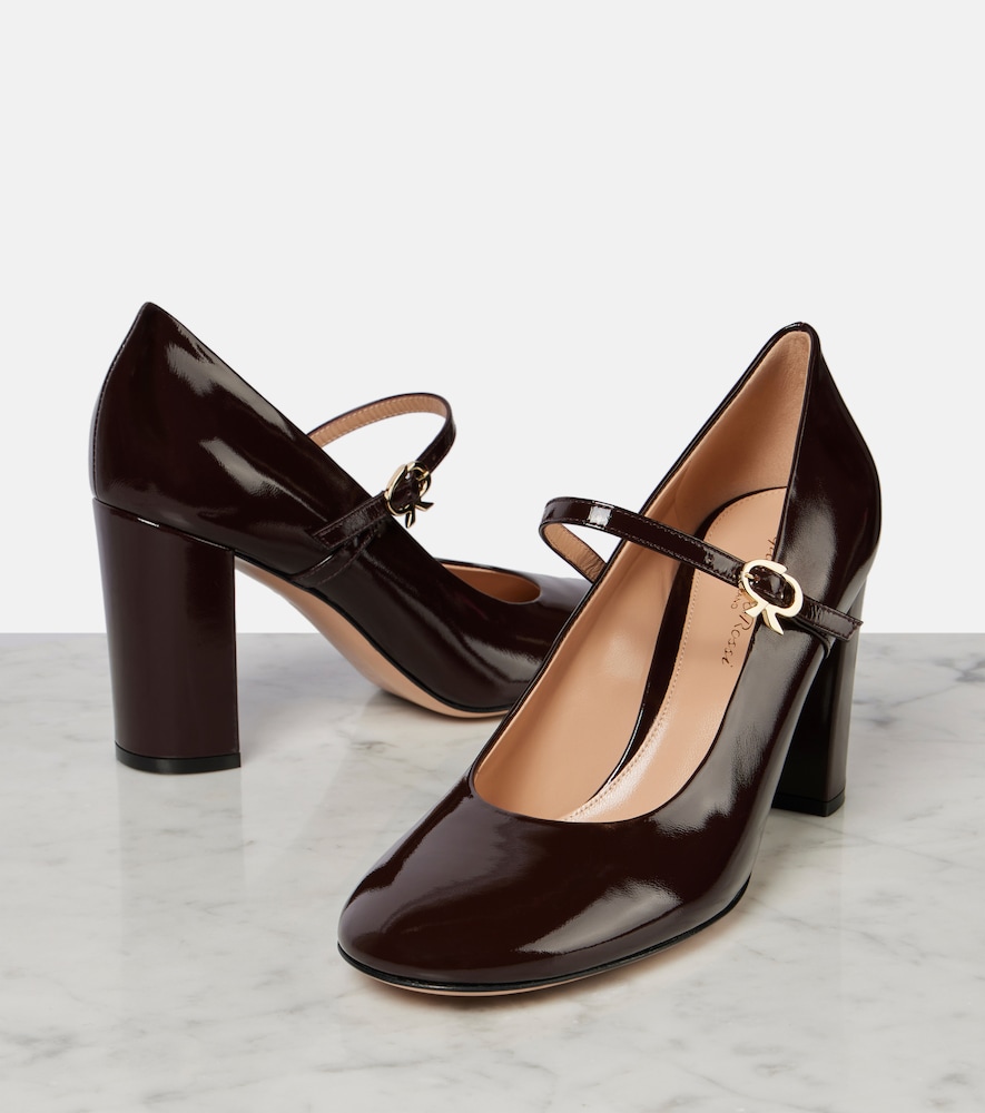 85 Patent Leather Mary Jane Pumps