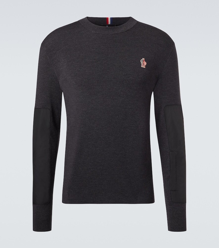 Moncler Grenoble Après ki wool-blend sweater