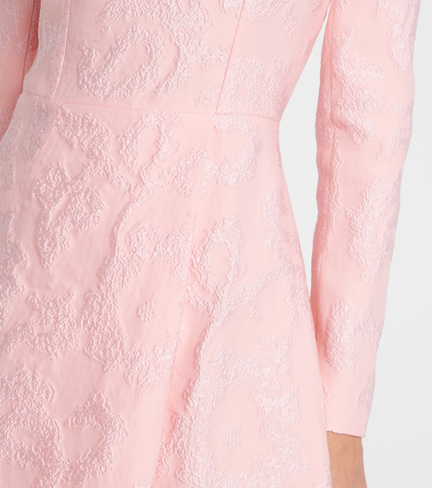  Emilia Wickstead Emilia Wickstead Midikleid Glenda Aus Crêpe 