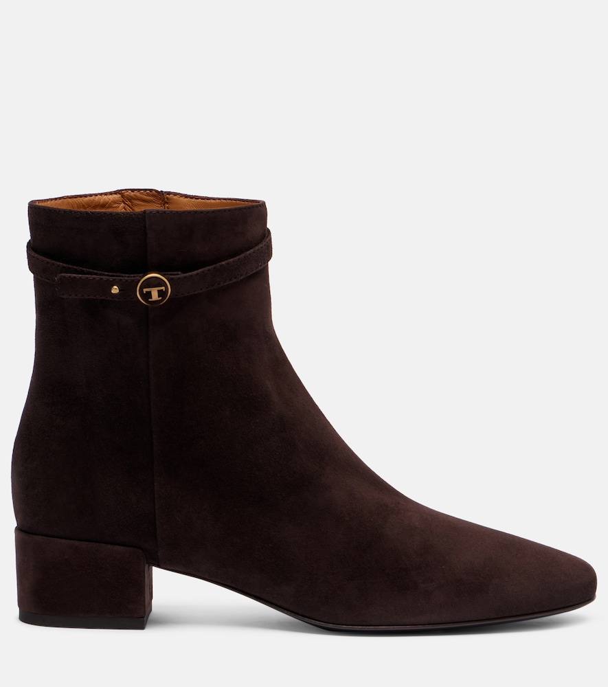  Tod's Tod's 35 Suede Ankle Boots 