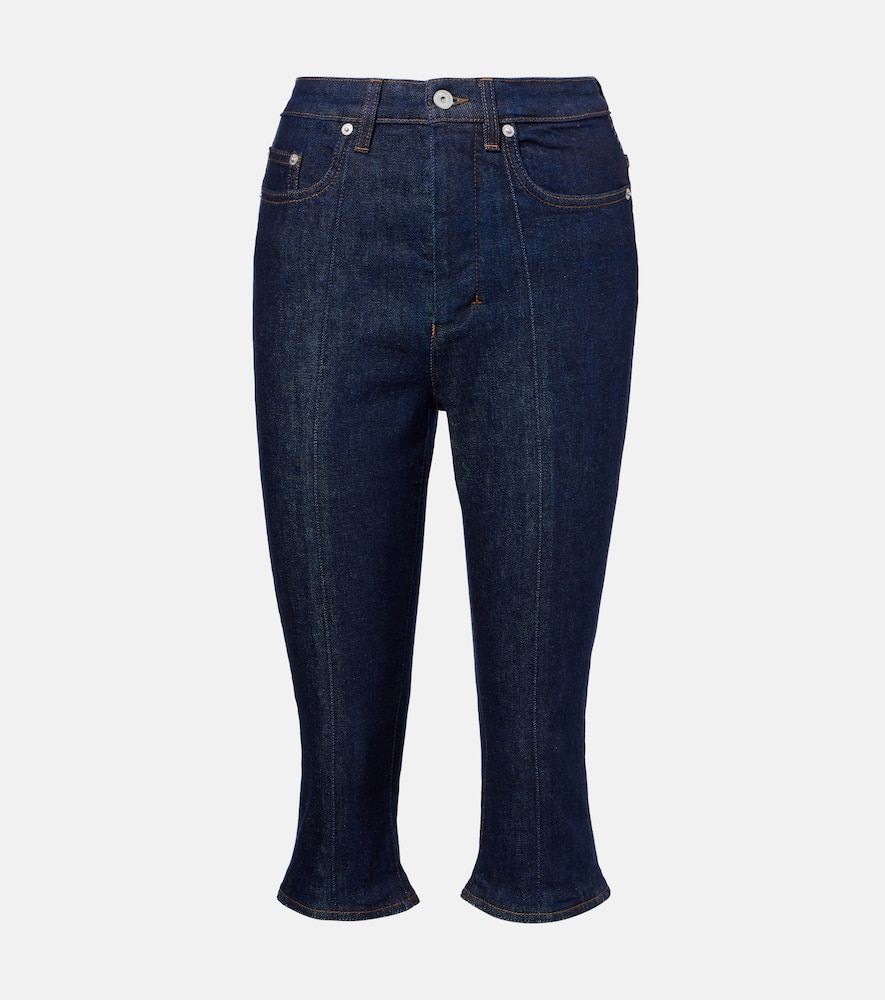 Jacquemus Fernando De-nîmes Capri Jeans In Blue