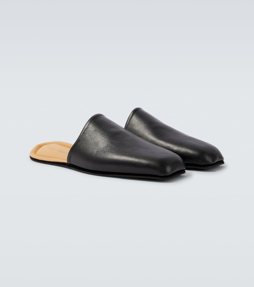 Our Legacy Black Cigarr Slippers In Black