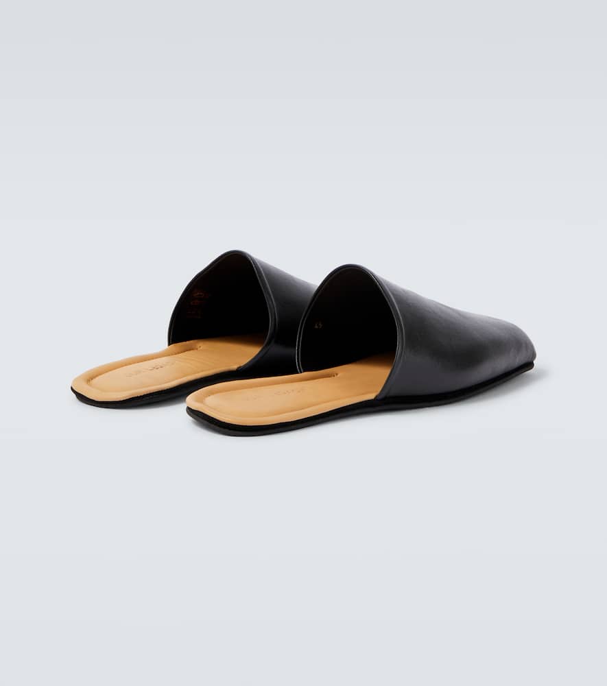 Our Legacy Black Cigarr Slippers In Black