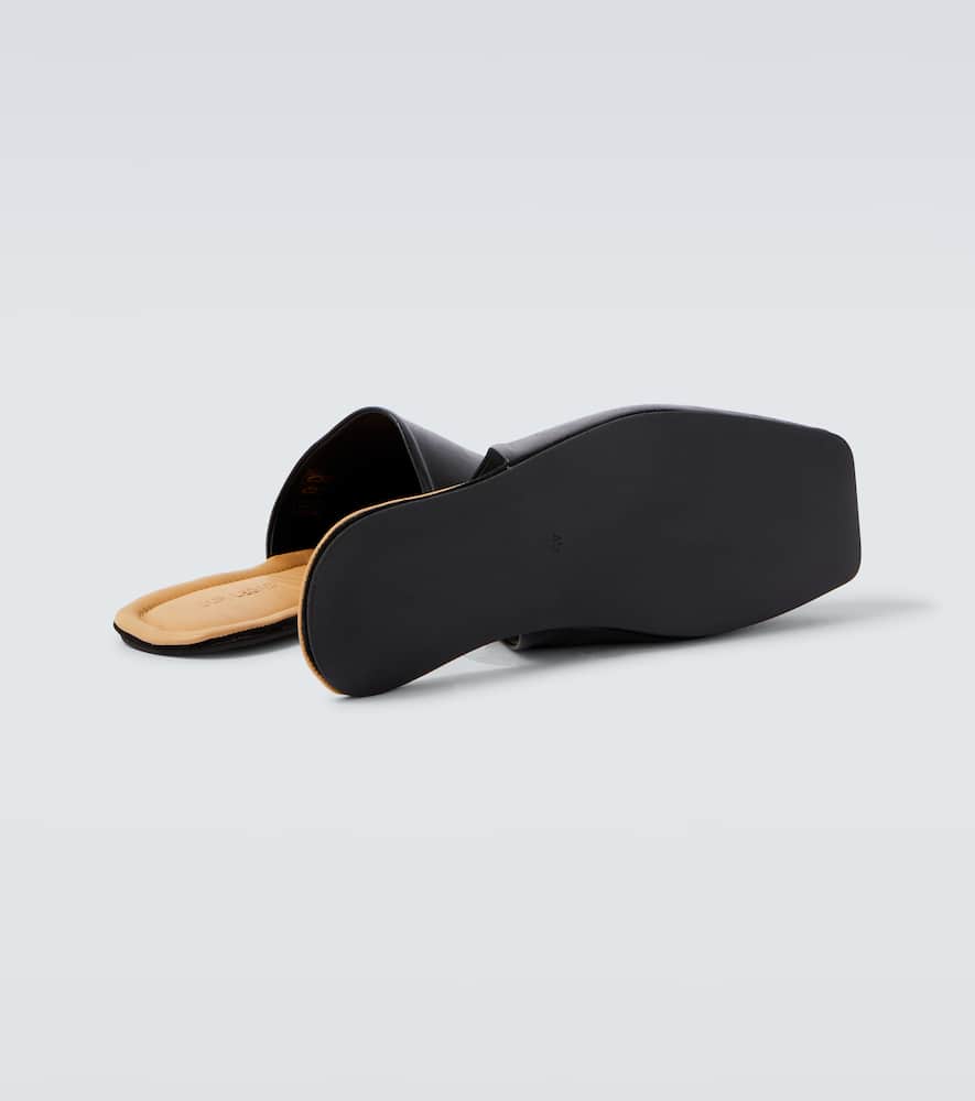Our Legacy Black Cigarr Slippers In Black