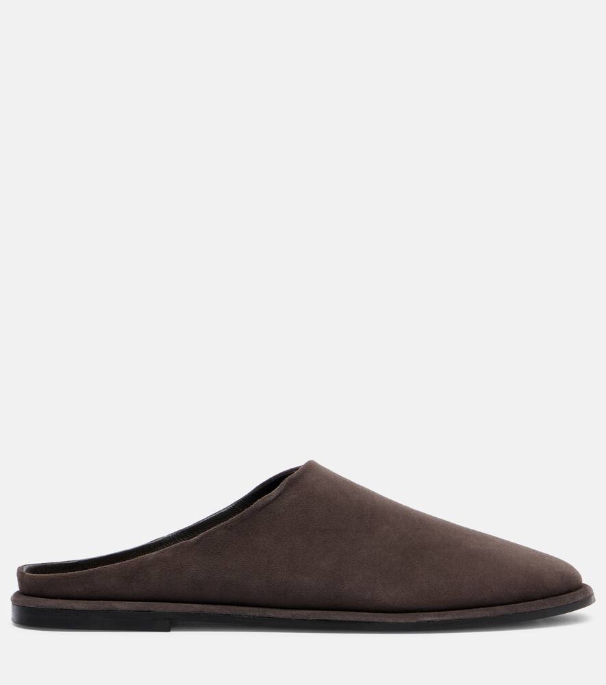 A.emery A. Emery Spencer Suede Mules In Brown