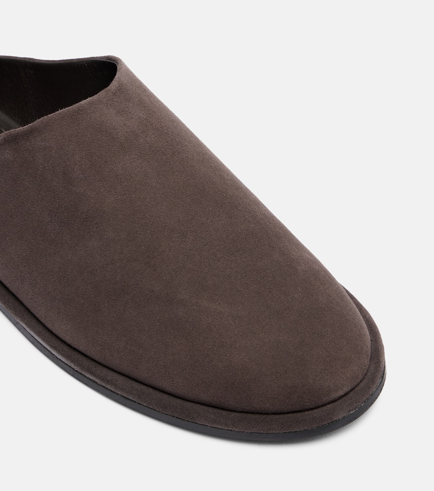 A.emery A. Emery Spencer Suede Mules In Brown