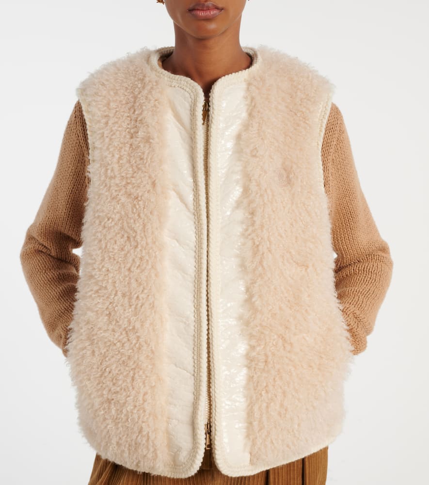 Moncler Tournel Vest In White