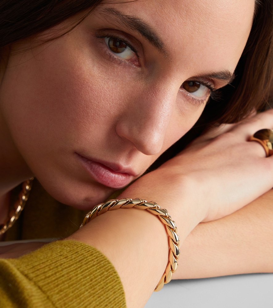  Jennifer Fisher Jennifer Fisher Chelsea Gold-plated Chain Bracelet 