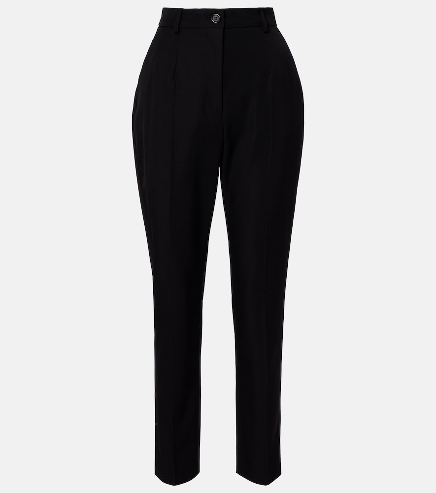 Dolce & Gabbana Virgin wool tapered pants