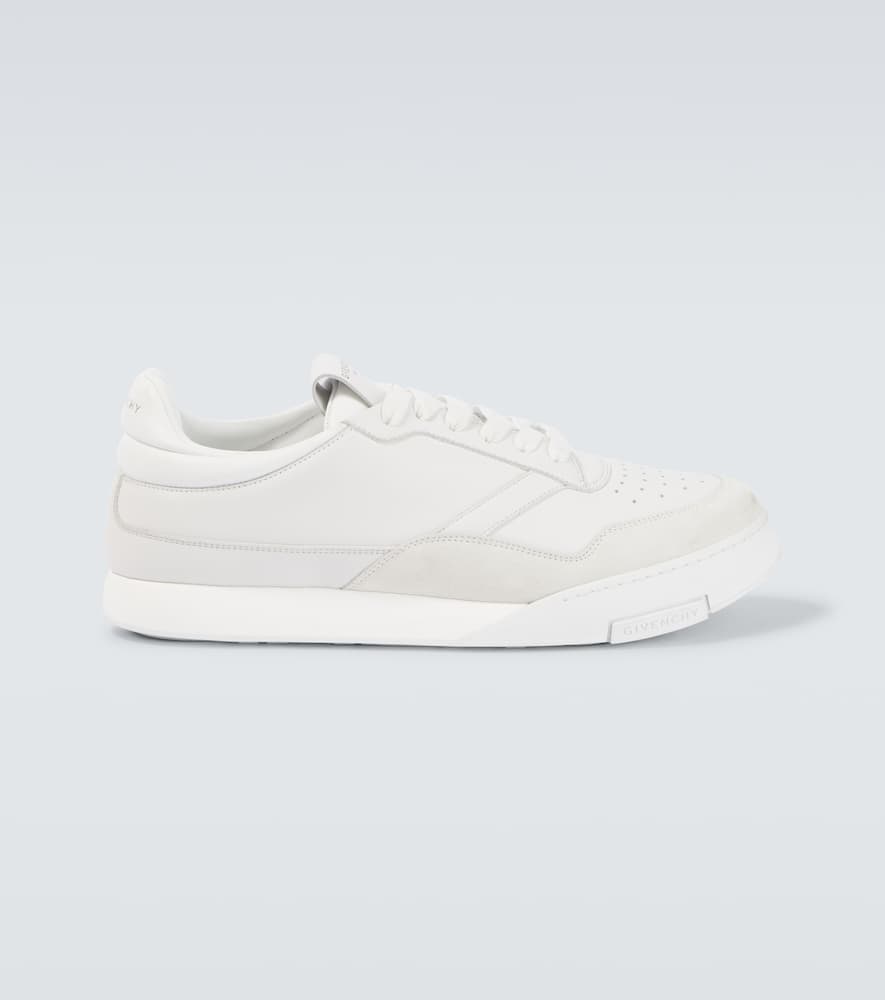 Givenchy Yard Court Leather Sneakers In White