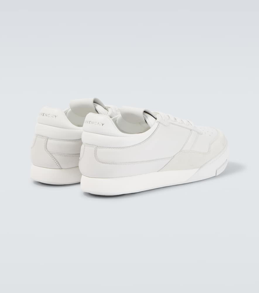 Givenchy Yard Court Leather Sneakers In White